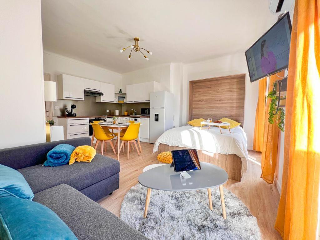 קאנט אן רוסיון Appartement Vue Mer Parking Prive Place Med מראה חיצוני תמונה