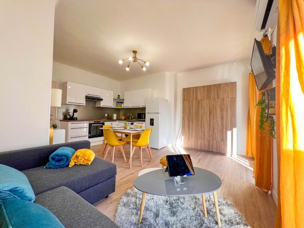 קאנט אן רוסיון Appartement Vue Mer Parking Prive Place Med מראה חיצוני תמונה