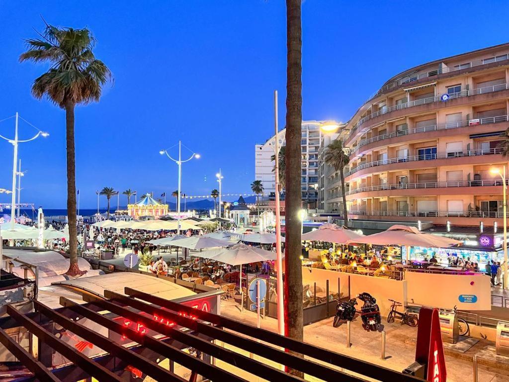 קאנט אן רוסיון Appartement Vue Mer Parking Prive Place Med מראה חיצוני תמונה