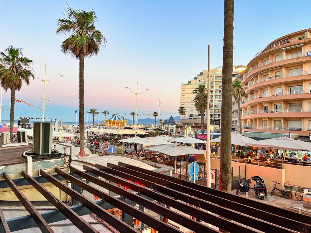 קאנט אן רוסיון Appartement Vue Mer Parking Prive Place Med מראה חיצוני תמונה
